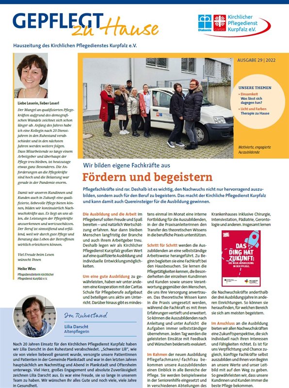 Titelseite Ausgabe 29
